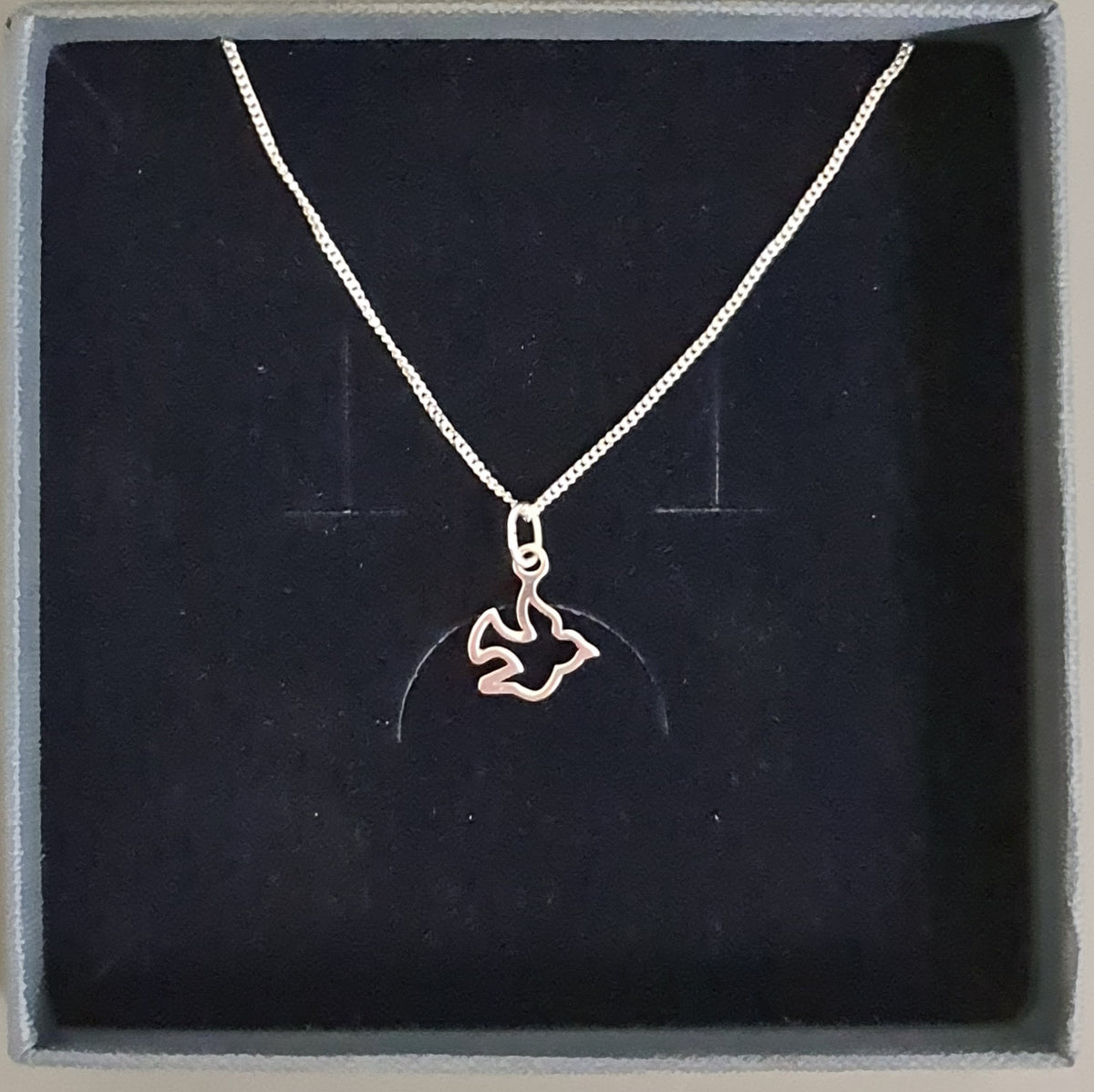 Silver Dove Necklace - The Christian Gift Company