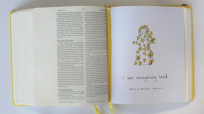 NIV Journalling Bible - I Am So Many Things - The Christian Gift Company