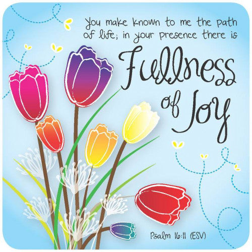 Fullness of Joy Coaster - The Christian Gift Company