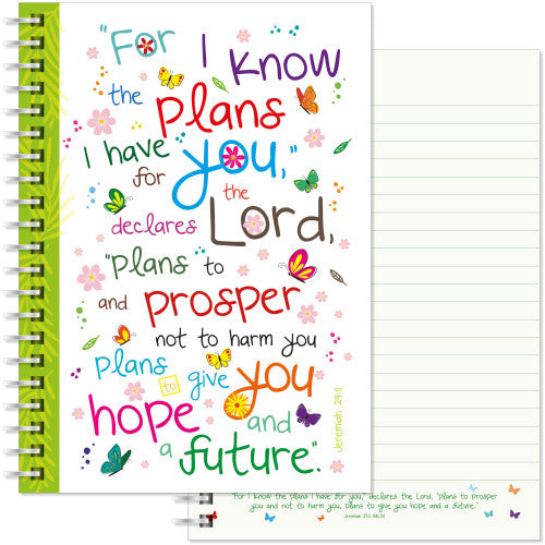 I Know The Plans A5 Notebook - The Christian Gift Company