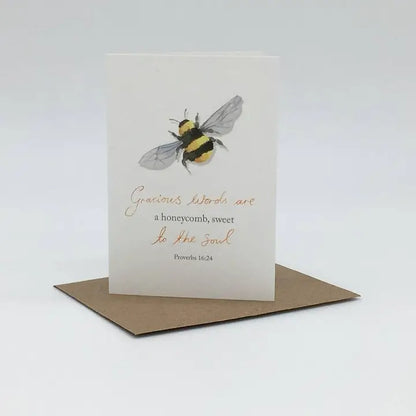 Honeycomb mini Card - The Christian Gift Company