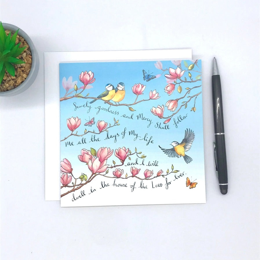 Goodness and Mercy Card - The Christian Gift Company