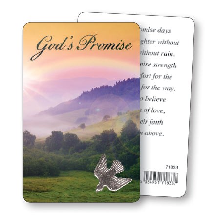 Prayer Card - God's Promise - The Christian Gift Company