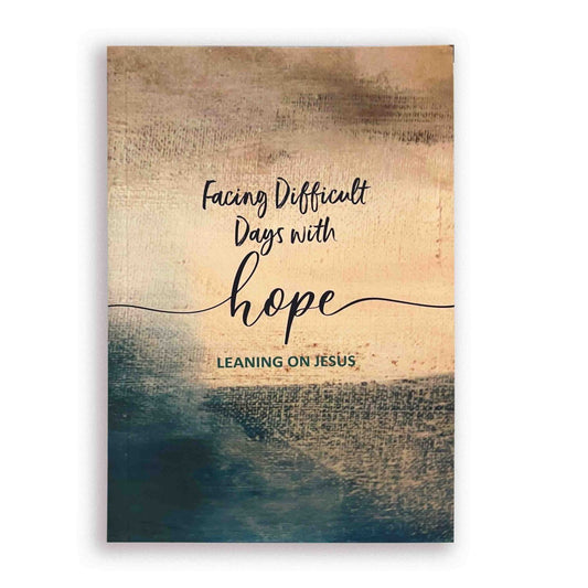 Facing Difficult Days with Hope Devotional Book - The Christian Gift Company