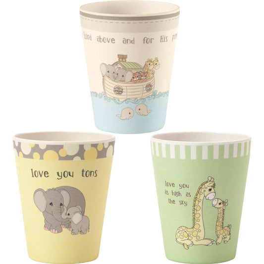 3-Piece Bamboo Cup Set - The Christian Gift Company
