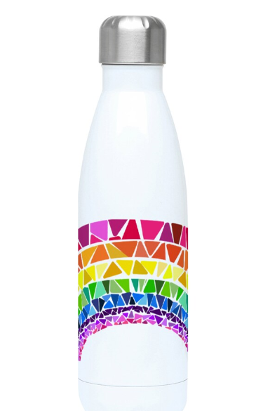 Mosaic Rainbow Water Bottle - The Christian Gift Company