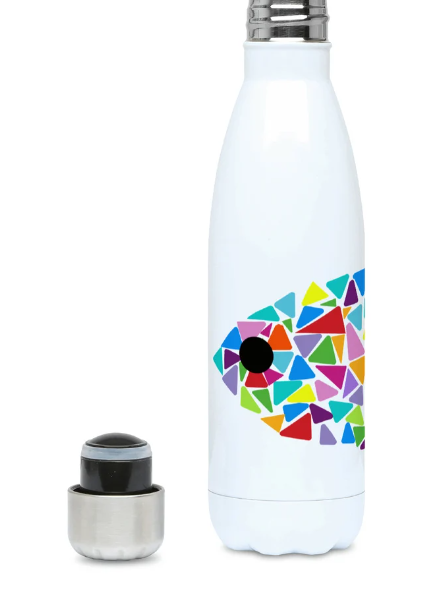 Mosaic Fish Water Bottle - The Christian Gift Company