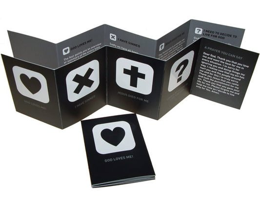 4 Points Wristband and Tract - The Christian Gift Company