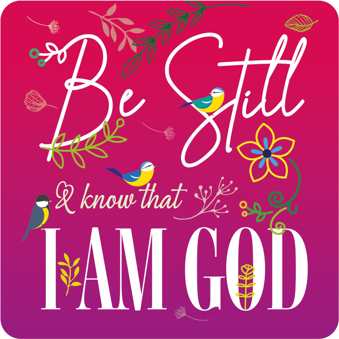 Be Still Coaster - The Christian Gift Company