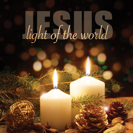 Light of the world Christmas Card pack - The Christian Gift Company