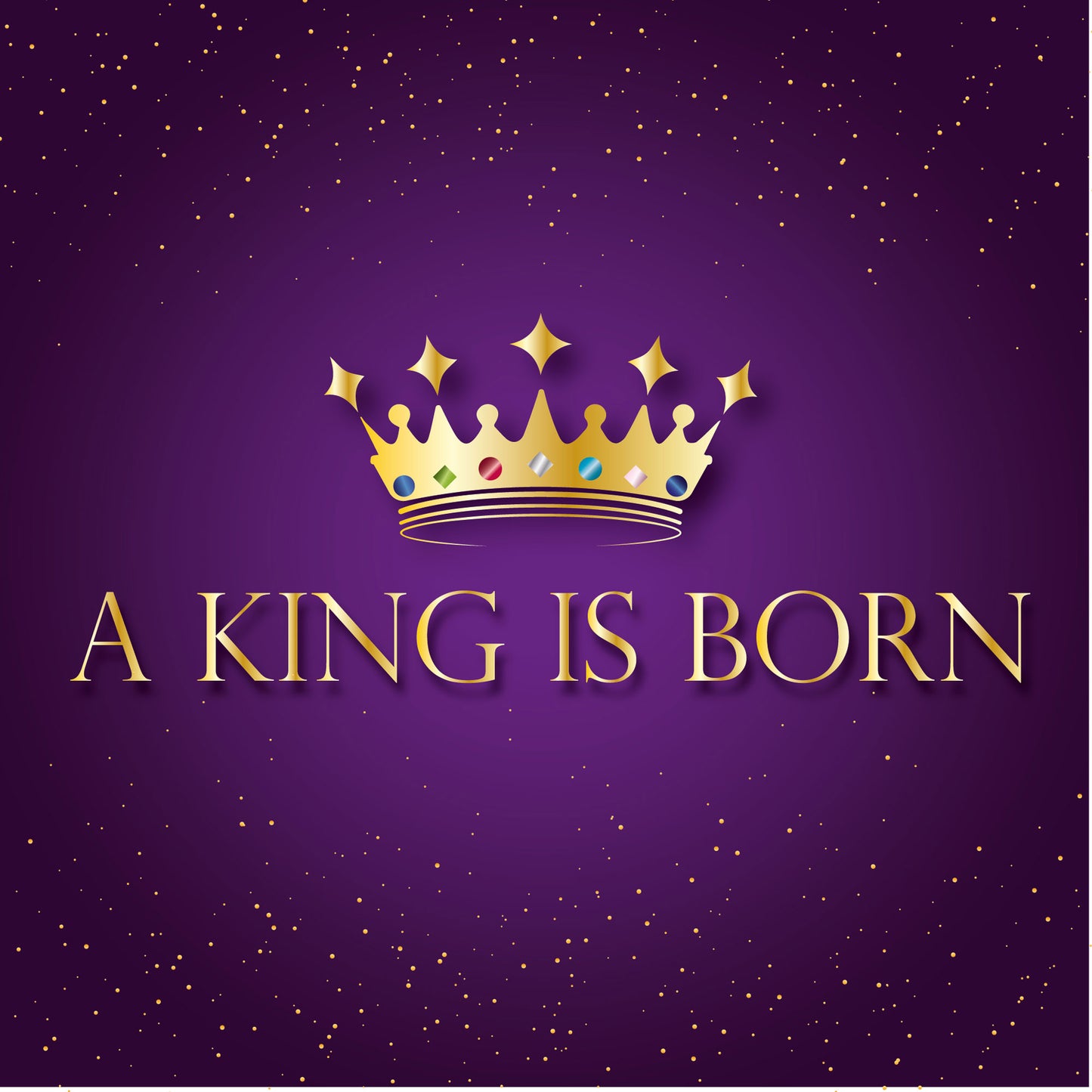 King Luxury Christmas Card - The Christian Gift Company