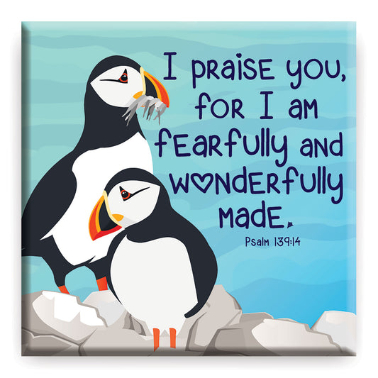 Wonderfully made Magnet - The Christian Gift Company