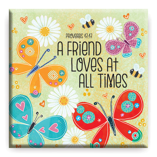 A friend loves Magnet - The Christian Gift Company