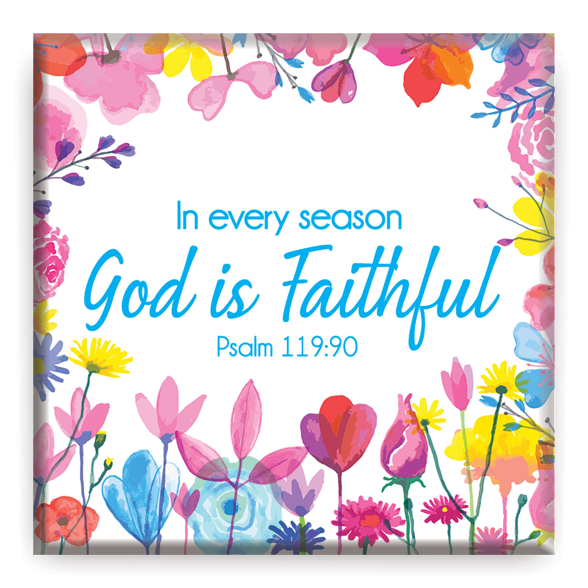 God is faithful Magnet - The Christian Gift Company