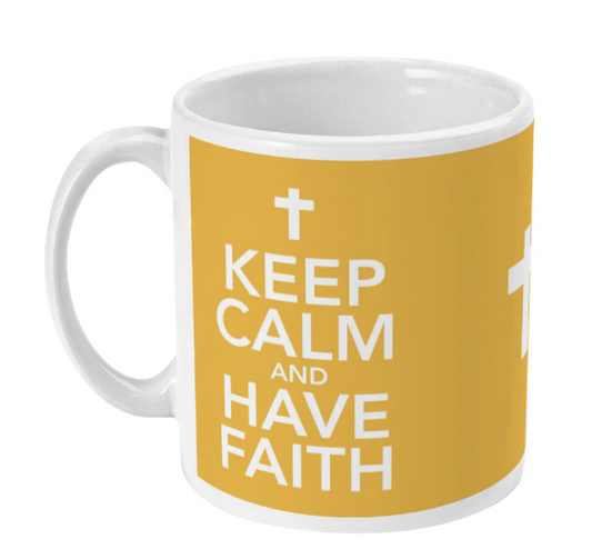 Keep Calm/Faith Mug - The Christian Gift Company