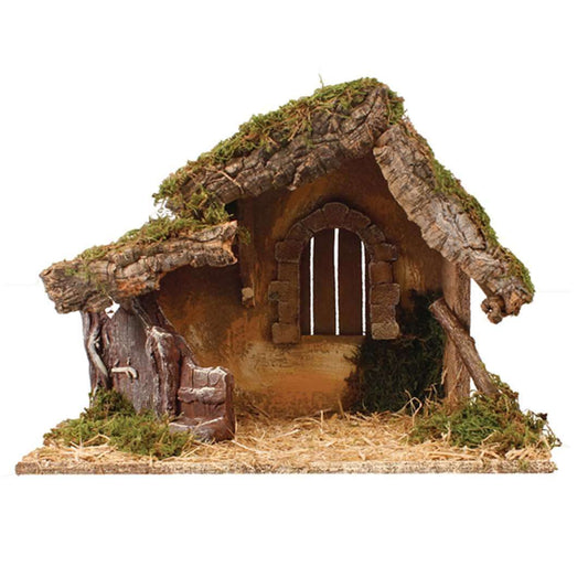 Nativity LED Light Up Shed