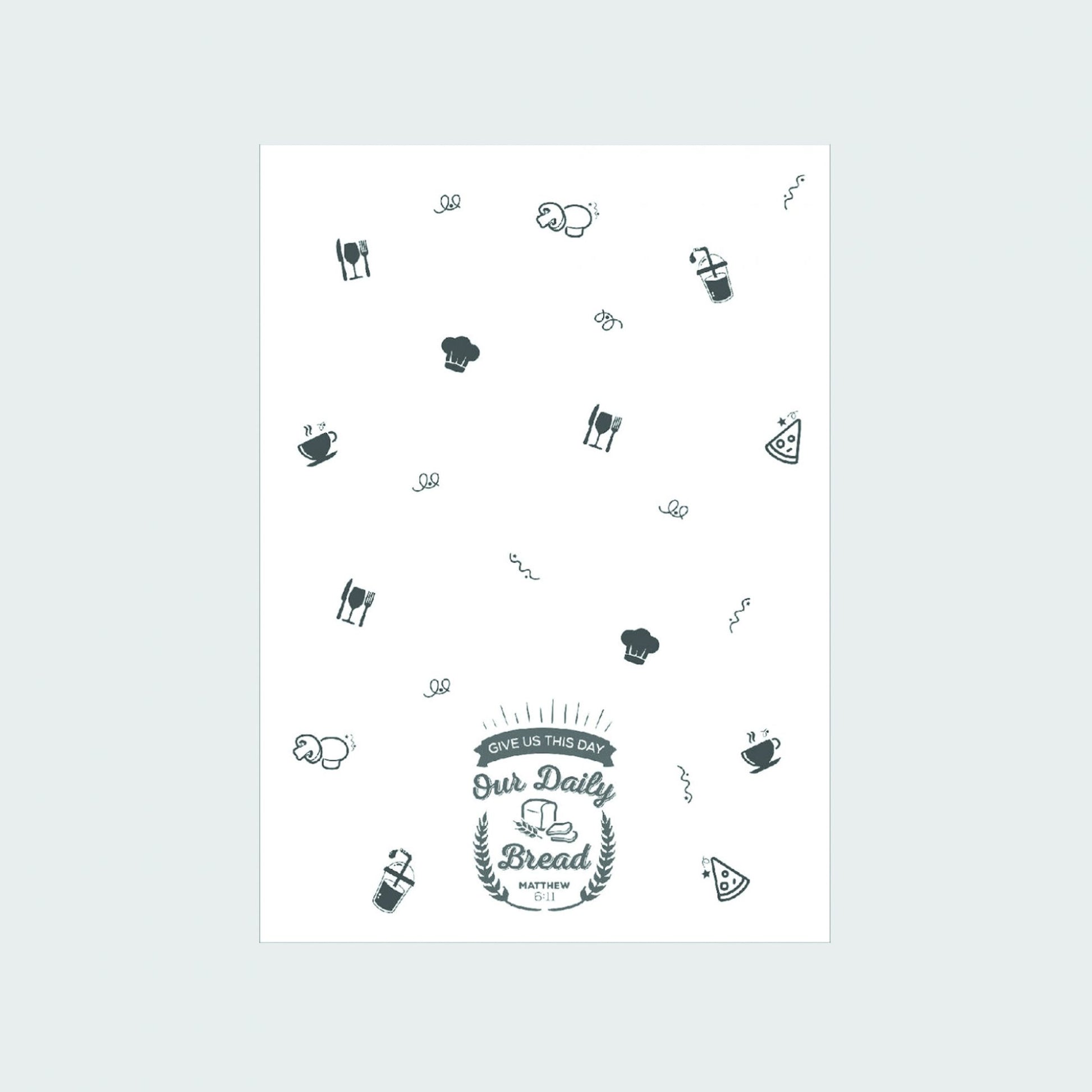 Give Us This Day Tea Towel - The Christian Gift Company
