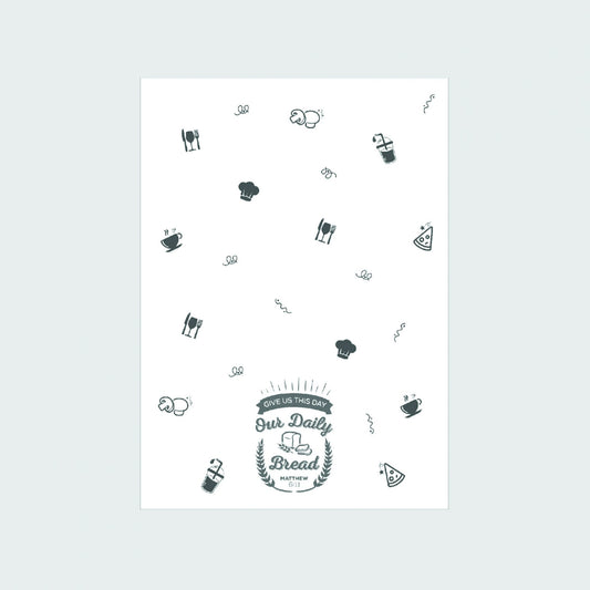 Give Us This Day Tea Towel - The Christian Gift Company