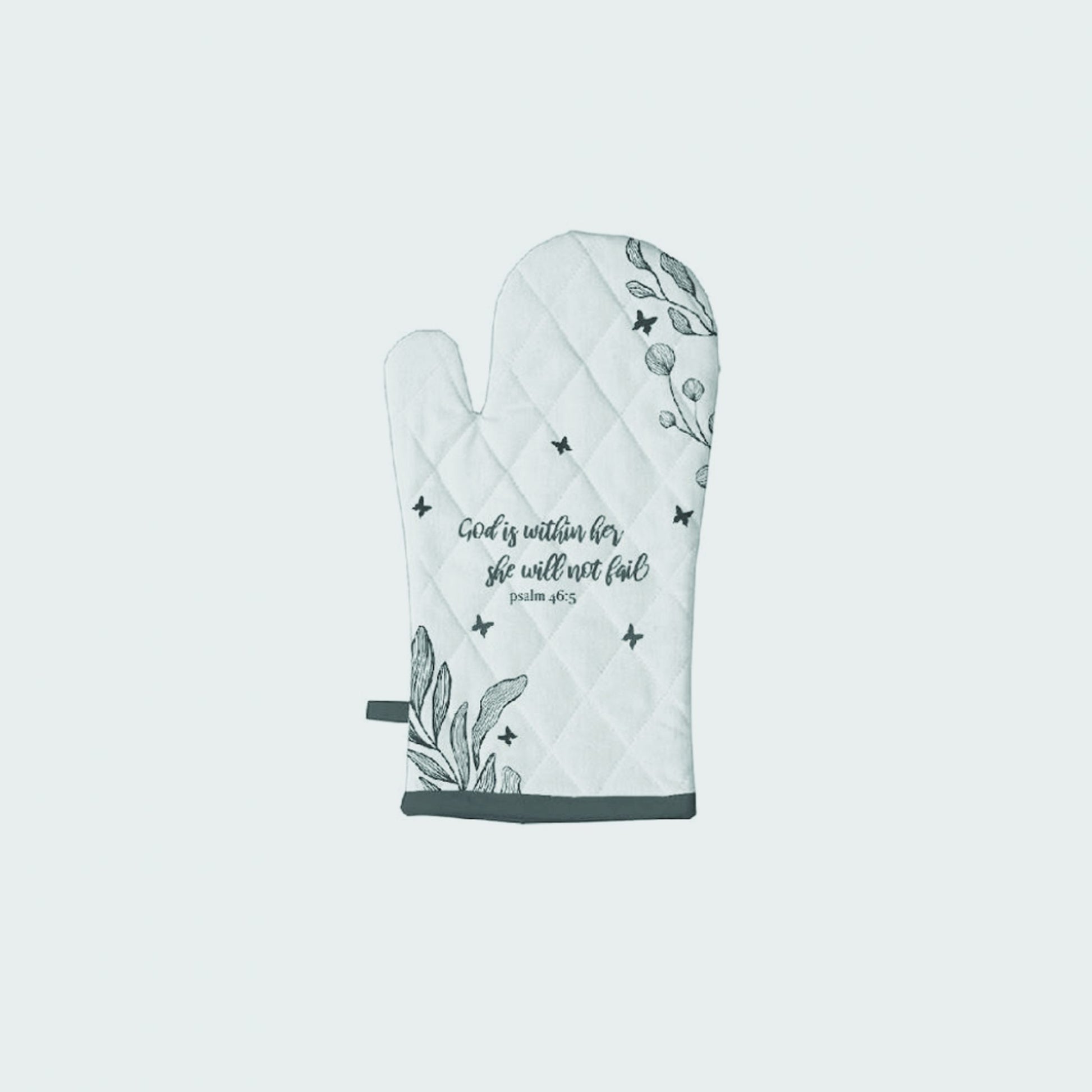 She Will Not Fail Oven Glove Pair - The Christian Gift Company