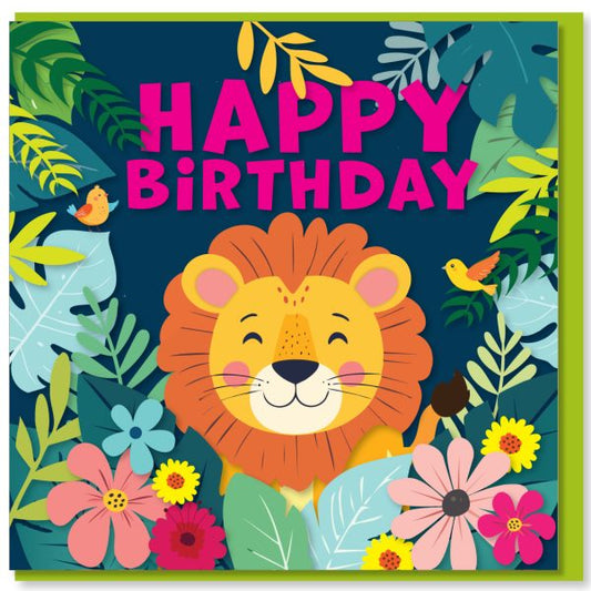 Jungle Birthday Card - The Christian Gift Company