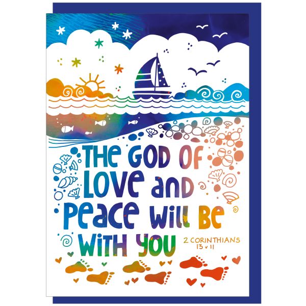 The God of Love Encouragement Card - The Christian Gift Company