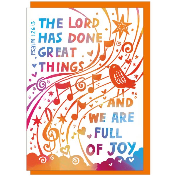 Full of Joy Encouragement Card - The Christian Gift Company