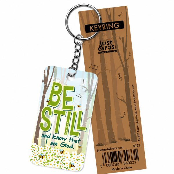 Be Still Keyring