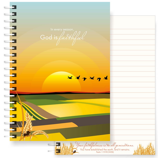 God is Faithful A5 Notebook