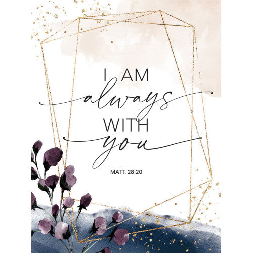 I Am Always With You Wooden Magnet - The Christian Gift Company