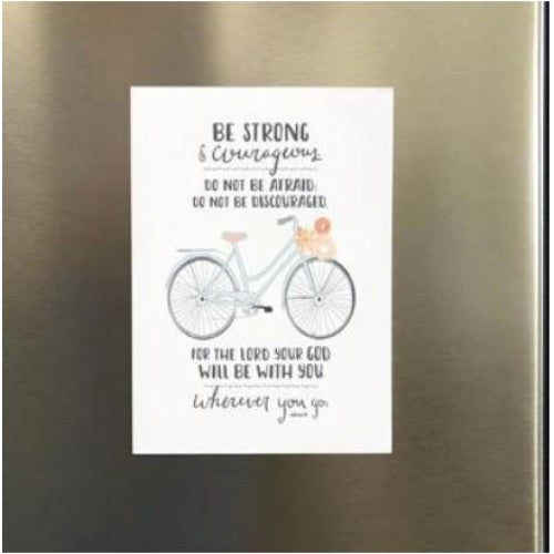 Magnet Be Strong (Bicycle) - The Christian Gift Company