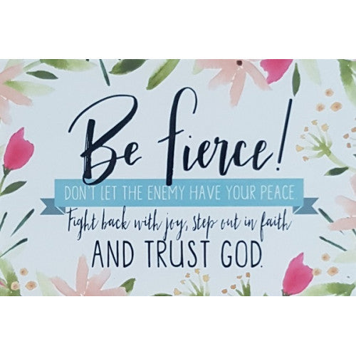 Magnet Be Fierce - The Christian Gift Company