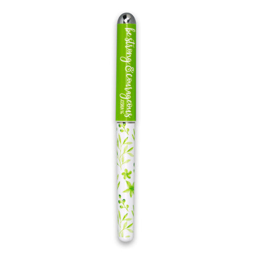 Roller Ball Pen Be Strong And Courageous - The Christian Gift Company