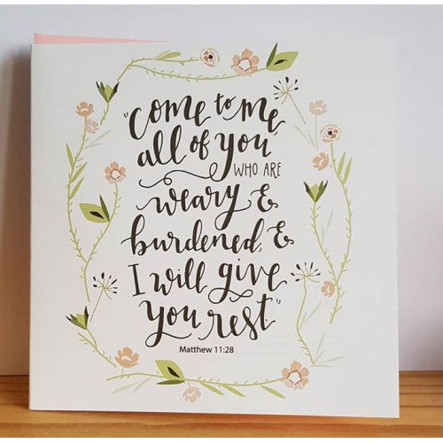 Come To Me Card - The Christian Gift Company