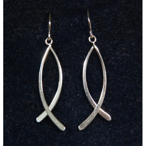 Ichthus Fish Earrings - The Christian Gift Company