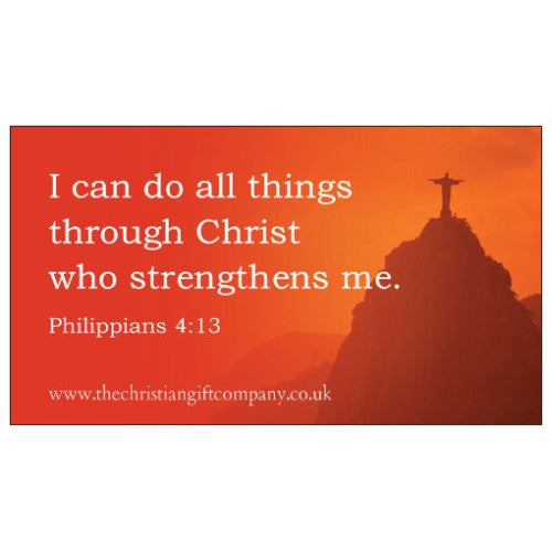 I Can Do All Things Fridge Magnet - The Christian Gift Company
