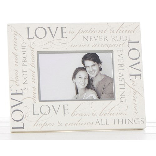 Love is Patient Picture Frame - The Christian Gift Company