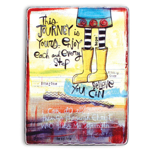 This Journey Is Yours Metal Sign - The Christian Gift Company