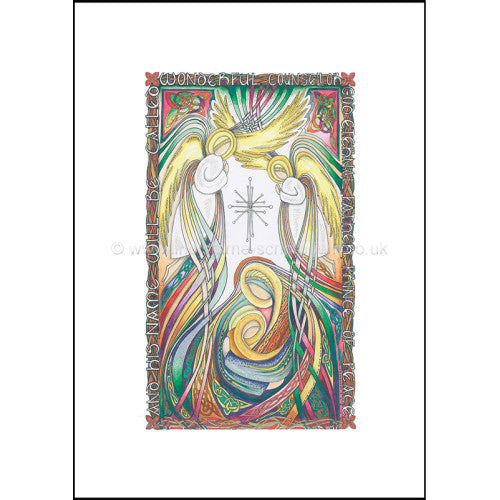 Lindisfarne Prince of Peace Print - The Christian Gift Company