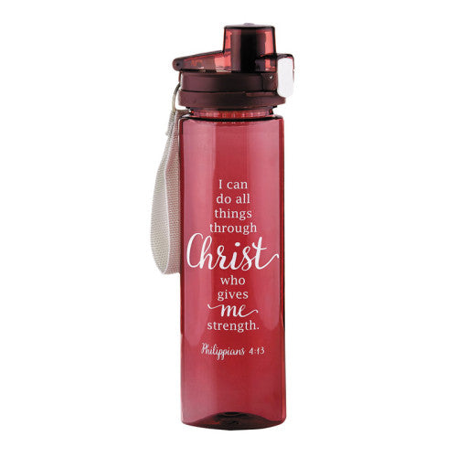 I Can Do All Things Water Bottle - The Christian Gift Company