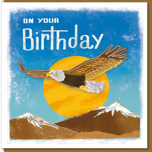 Eagles Christian Birthday Card