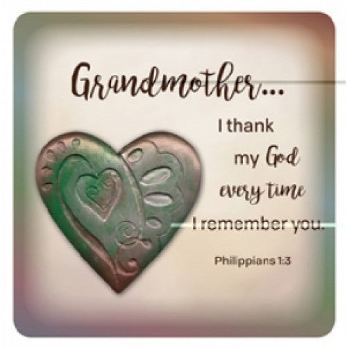From The Heart Magnet Grandmother - The Christian Gift Company