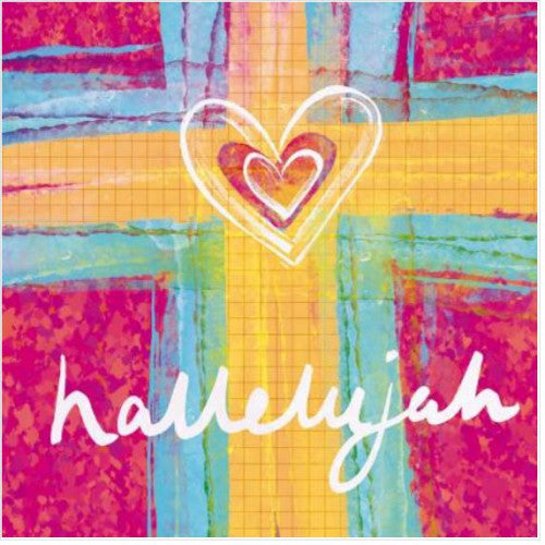 Hallelujah Heart Easter Cards Pack Of 5 - The Christian Gift Company