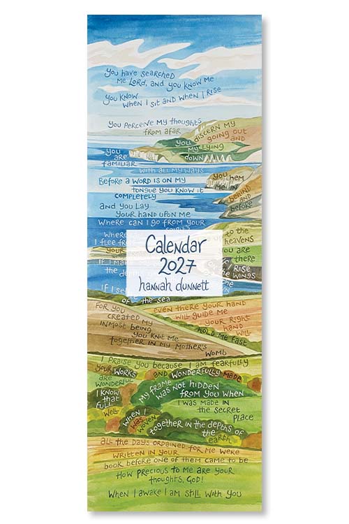 Hannah Dunnett Slimline Calendar 2027