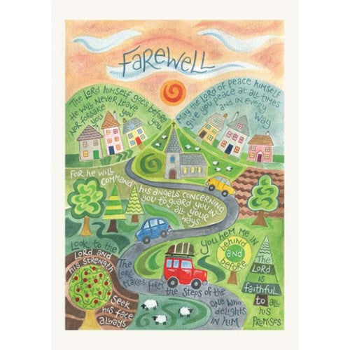 Hannah Dunnett Farewell Card - The Christian Gift Company