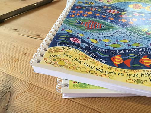 Hannah Dunnett Notebook - He Will Guide You - The Christian Gift Company