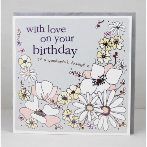 Wonderful Friend Birthday Card - The Christian Gift Company