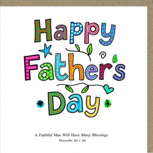 Happy Father's Day Card - The Christian Gift Company