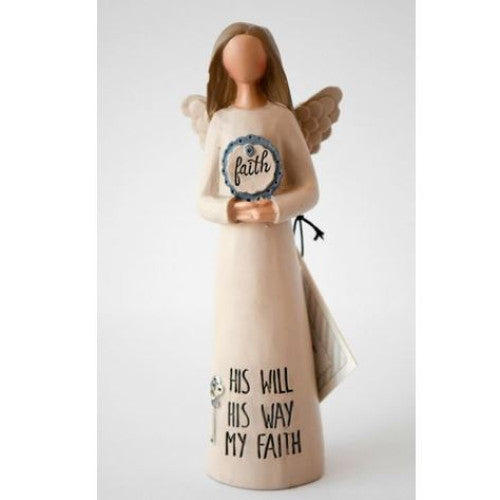 His Will His Way My Faith Angel - The Christian Gift Company