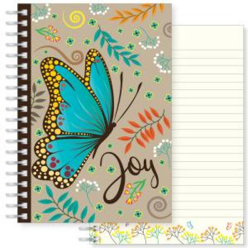Joy Butterfly Notebook - The Christian Gift Company