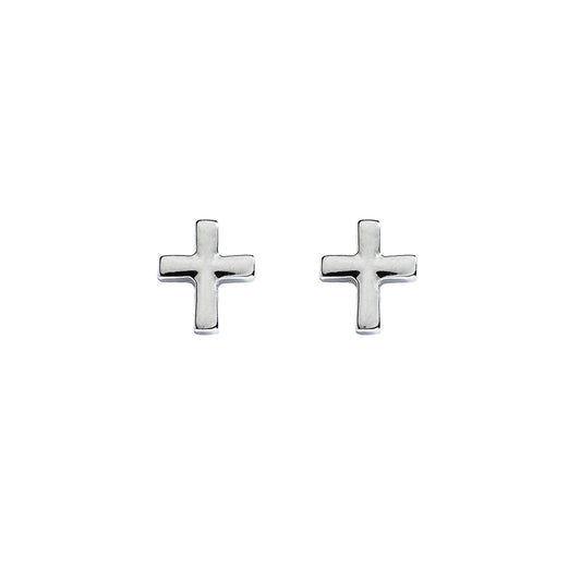 Rhodium - Tiny Cross - The Christian Gift Company